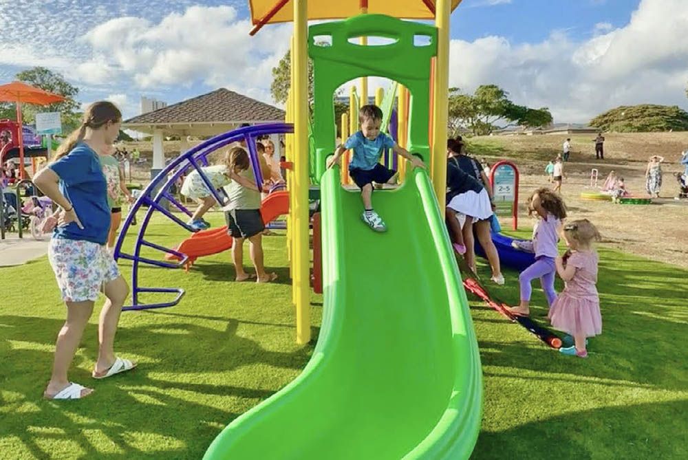 Navy Families Enjoy New Playgrounds at Two Joint Base Pearl Harbor-Hickam Neighborhoods